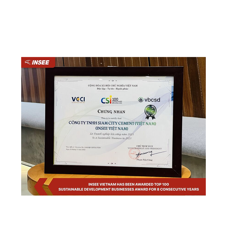 รางวัล Top 100 Sustainable Development Businesses (Top 100 CSI) ประจำปี 2566 (ปี 2559 – 2566)